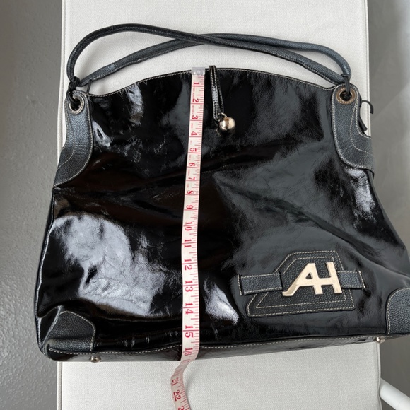 Anya Hindmarch giant tote/shoulder bag/shopper, patent leather, EUC. - Picture 8 of 16